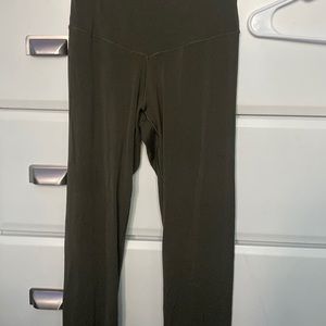Aerie 7/8 green leggings